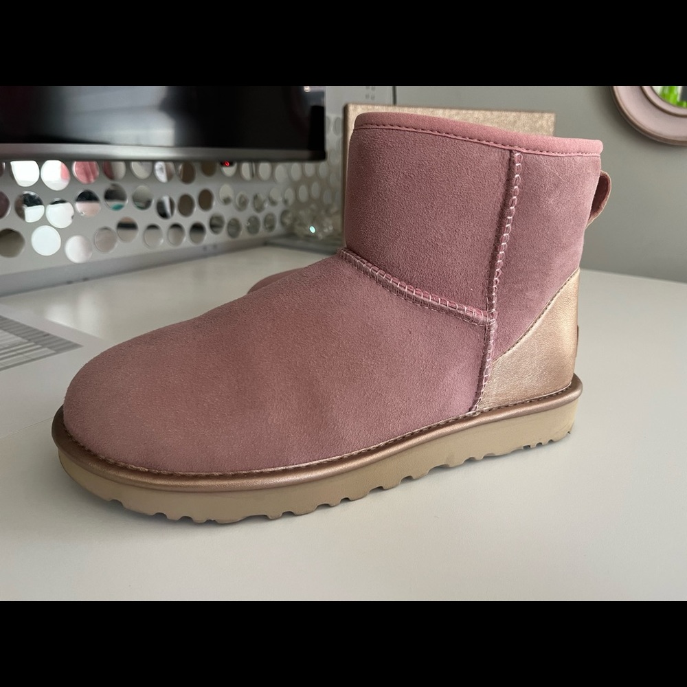 Rose gold uggs